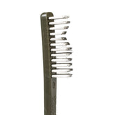 Double-ended AP brush design for large surface scrubbing and precision cleaning